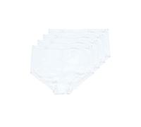 Yours Women's 4 Pack Briefs in White | Size: 34-36 Yours White 34-36