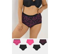 Yours 5 Pack Celestial Print Full Briefs Multi 22-24