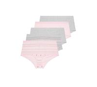 Yours 5 Pack Curve Fairisle Full Briefs - Women's - Plus Size Curve Grey