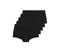 Yours 5 Pack Curve High Waisted Shorts - Women's - Plus Size Curve Black
