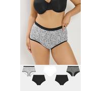 Yours 5 Pack Paisley Print Full Briefs Multi 14-16
