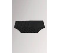 Yours 5 Pack Stretch Full Briefs In Black Black