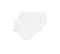 Yours 5 Pack Curve Stretch Full Briefs - Women's - Plus Size Curve White