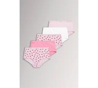 Yourset 5 Pack Curve Pink Watermelon Print Full Briefs - Women's - Plus Size Curve
