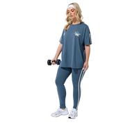 Yours Women's Side Stripe Active Leggings in Blue | Size: 26-28 Yours Blue 26-28