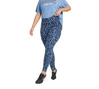Leopard Print Active Leggings Yours Blue 18