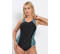 Yours Active Leopard Swimsuit Multi 24