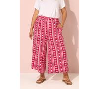 Yours Curve Aztec Print Midaxi Culottes - Women's - Plus Size Curve