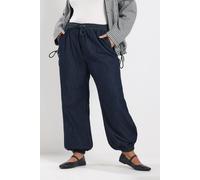 Yours Women's Balloon Jeans in Dark Indigo | Size: 20