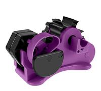 Your's Bath Heat Tape Dispenser, Multiple Roll Cut Heat Tape Dispenser Sublimation,Reusable Semi-Automatic Desktop Tape Dispenser Sublimation with Compartment Slots for Heat Transfer Tape(purple)