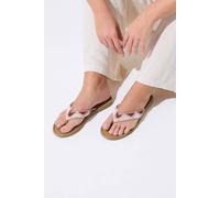 Yours - Faux Suede Beaded Sandals In Wide E & Extra Wide Eee Fit - Women's