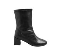 Yours - Block Heel Stretch Boots In Extra Wide Eee Fit - Women's