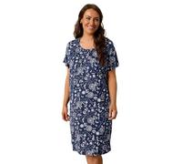 Yours Blue Celestial Placket Nightdress - Women's - Plus Size Curve