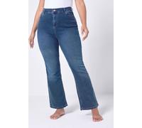 Yours Curve Bootcut Stretch Isla Jeans - Women's - Plus Size Curve Mid Blue