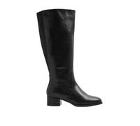 Yours - Brown Block Heel Knee High Boots In Wide E & Extra Wide Eee Fit - Women's