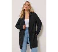 Yours Bubble Textured Blazer In Black Black 28