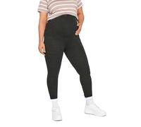 Yours Bump It Up Maternity Curve Acid Wash Ribbed Leggings - Women's - Plus Size Curve Black