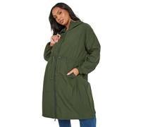 Yours Bump It Up Maternity Curve Lightweight Parka Jacket - Women's - Plus Size Curve