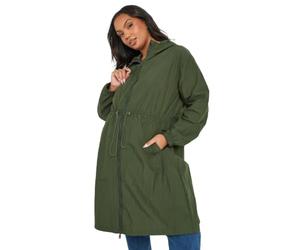 Yours Bump It Up Maternity Curve Lightweight Parka Jacket - Women's - Plus Size Curve