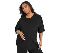 Yours Bump It Up Maternity Curve Premium Modal Ribbed Top - Women's - Plus Size Curve