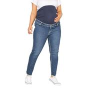 Yours Bump It Up Maternity Curve Stretch Straight Leg Jeans - Women's - Plus Size Curve