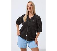 Limited Collection Curve Crochet Shirt - Women's - Plus Size Curve