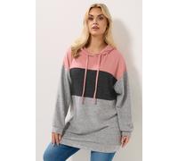 Yours Colourblock Stripe Hoodie Multi 16
