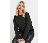 Crew Neck Sweatshirt Yours Black 22-24