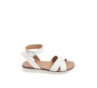 Yours - Cross Over Strap Sandals In Wide E Fit - Women's