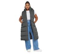 Yours Curve 2-In-1 Padded Longline Puffer Coat - Women's - Plus Size Curve