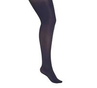 Yours Curve 2 Pack Blue & Black 100 Denier Tights - Women's