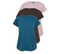 Yours Curve 3 Pack & Blue Core T-Shirts - Women's - Plus Size Curve