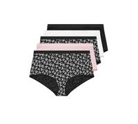 Yours Curve 5 Pack & Pink Bow Print Full Briefs - Women's - Plus Size Curve