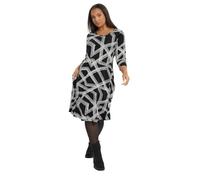 Yours Curve Abstract Pocket Dress - Women's - Plus Size Curve