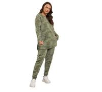 Yours Curve Abstract Print Cuffed Joggers - Women's - Plus Size Curve