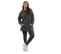 Yours Women's Acid Wash Leggings in Dark Grey | Size: 18 Yours Dark Grey 18