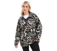 Yours Curve Animal Print Borg Fleece - Women's - Plus Size Curve