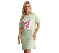 Yours Curve Animal Star Print Sleep Tee Nightdress - Women's - Plus Size Curve