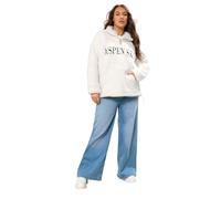 Yours Curve 'Aspen Ski' Teddy Borg Fleece - Women's - Plus Size Curve Cream