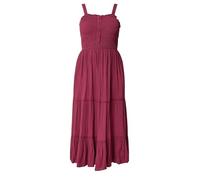 Yours Curve Berry Shir Placket Dress - Women's - Plus Size Curve Red