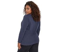 Acid Wash Long Sleeve T-Shirt Yours Dark Navy 20