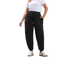 Yours Curve Blue Balloon Joggers - Women's - Plus Size Curve