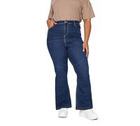 Yours Curve Blue Bootcut Stretch Isla Jeans - Women's - Plus Size Curve