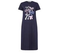 Yours Curve Blue Bow Midaxi Nightdress - Women's - Plus Size Curve