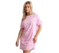 Yours Curve Blue Celestial Dipped Back Nightdress - Women's - Plus Size Curve