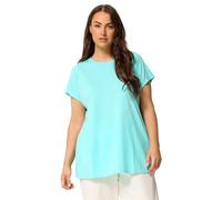 Yours Curve Blue Core Basic T-Shirt - Women's - Plus Size Curve