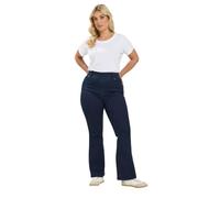 Yours Women's Flared Jeggings Trouser in Indigo | Size: 24S