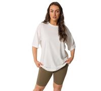 Yours Curve Blue Pull On Cycling Shorts - Women's - Plus Size Curve