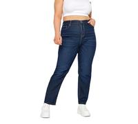 Yours Women's Straight Leg Jeans in Indigo | Size: 18L