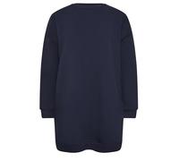 Yours Curve Blue Sweatshirt Dress - Women's - Plus Size Curve